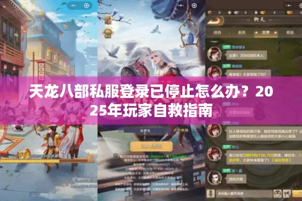 天龙八部私服登录已停止怎么办？2025年玩家自救指南
