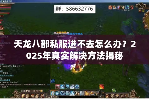 天龙八部私服进不去怎么办？2025年真实解决方法揭秘