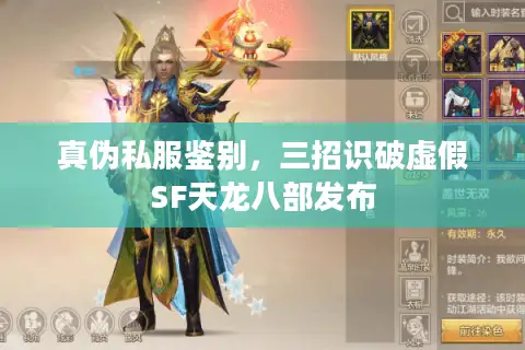 真伪私服鉴别,三招识破虚假SF天龙八部发布 真伪私服鉴别,三招识破虚假SF天龙八部发布