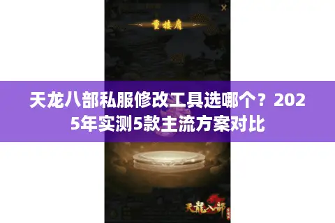 天龙八部私服修改工具选哪个？2025年实测5款主流方案对比