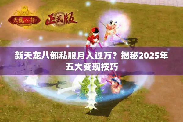 新天龙八部私服月入过万？揭秘2025年五大变现技巧