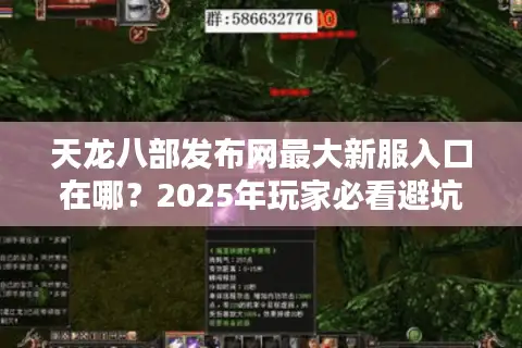 天龙八部发布网最大新服入口在哪?2025年玩家必看避坑指南 天龙八部发布网最大新服入口在哪?2025年玩家必看避坑指南