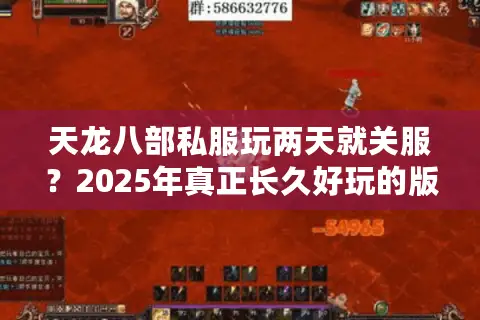 天龙八部私服玩两天就关服？2025年真正长久好玩的版本有哪些？