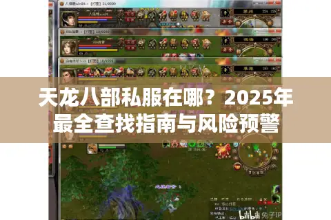 天龙八部私服在哪？2025年最全查找指南与风险预警