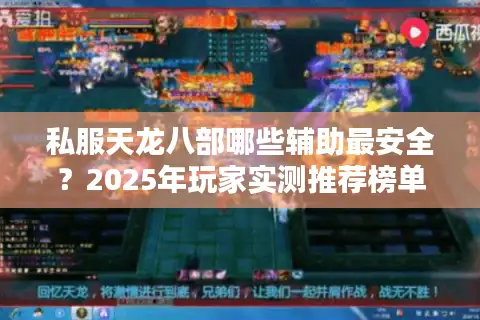 私服天龙八部哪些辅助最安全？2025年玩家实测推荐榜单