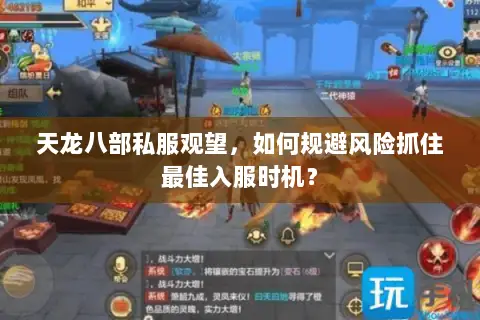 天龙八部私服观望，如何规避风险抓住最佳入服时机？