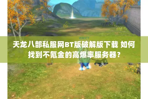 天龙八部私服网BT版破解版下载 如何找到不氪金的高爆率服务器？