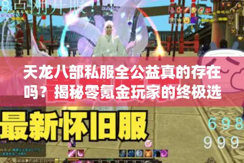天龙八部私服全公益真的存在吗？揭秘零氪金玩家的终极选择