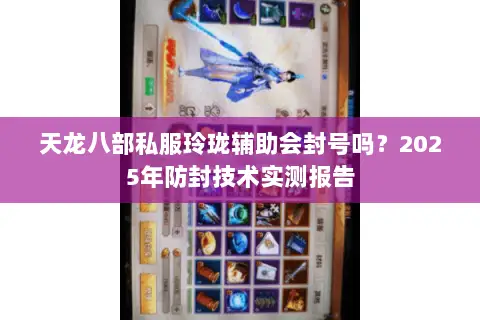 天龙八部私服玲珑辅助会封号吗？2025年防封技术实测报告