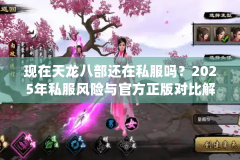 现在天龙八部还在私服吗？2025年私服风险与官方正版对比解析