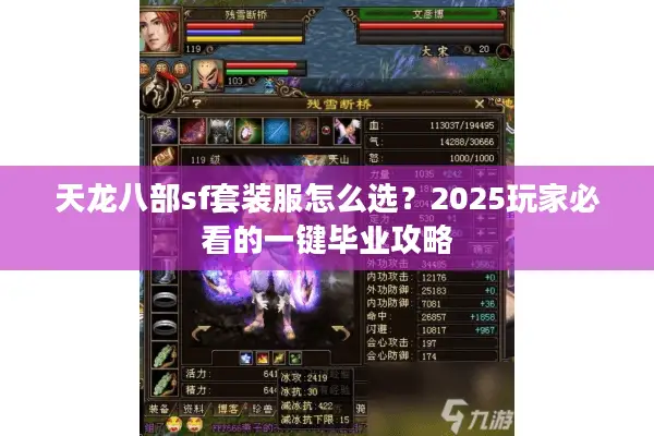 天龙八部sf套装服怎么选?2025玩家必看的一键毕业攻略 天龙八部sf套装服怎么选?2025玩家必看的一键毕业攻略