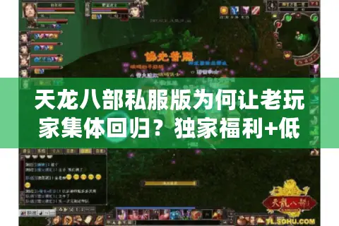天龙八部私服版为何让老玩家集体回归？独家福利+低氪金真相解析
