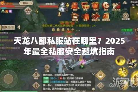 天龙八部私服站在哪里？2025年最全私服安全避坑指南