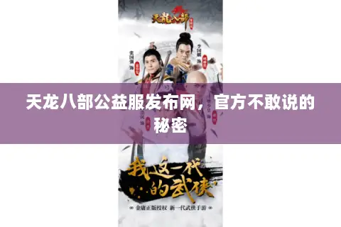 天龙八部公益服发布网，官方不敢说的秘密