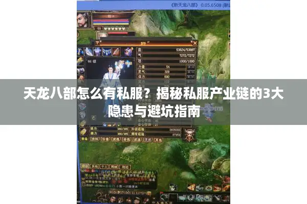 天龙八部怎么有私服？揭秘私服产业链的3大隐患与避坑指南