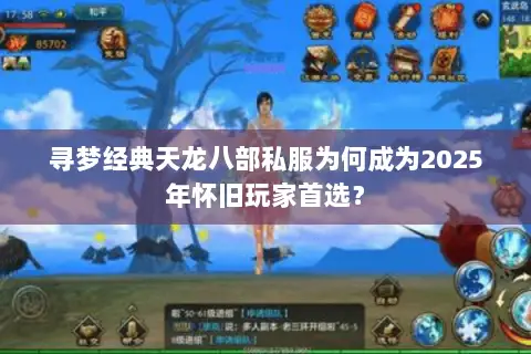 寻梦经典天龙八部私服为何成为2025年怀旧玩家首选？