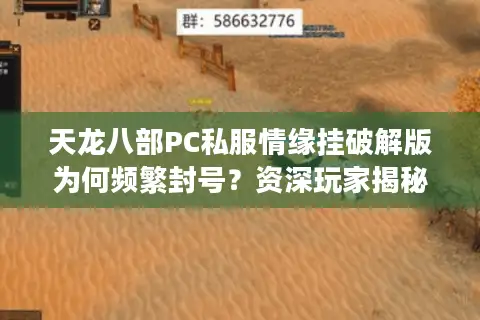 天龙八部PC私服情缘挂破解版为何频繁封号？资深玩家揭秘防封技巧