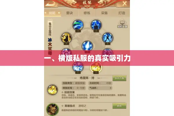 一、横版私服的真实吸引力 一、横版私服的真实吸引力