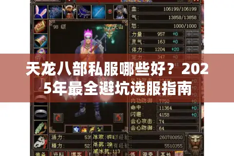 天龙八部私服哪些好？2025年最全避坑选服指南