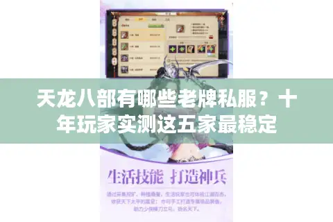 天龙八部有哪些老牌私服？十年玩家实测这五家最稳定