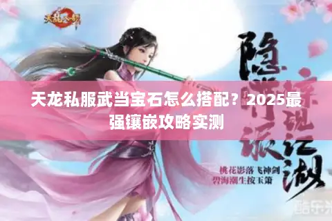 天龙私服武当宝石怎么搭配?2025最强镶嵌攻略实测 天龙私服武当宝石怎么搭配?2025最强镶嵌攻略实测