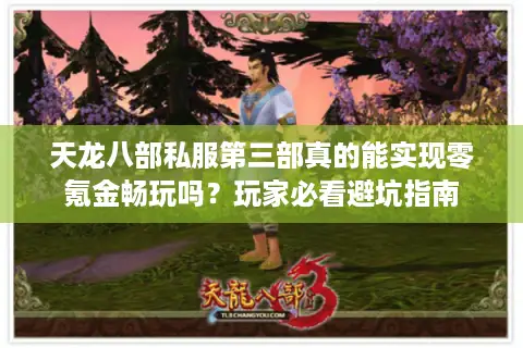 天龙八部私服第三部真的能实现零氪金畅玩吗？玩家必看避坑指南