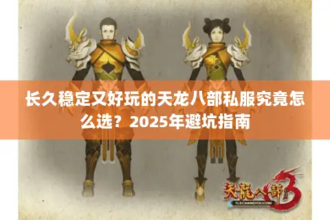 长久稳定又好玩的天龙八部私服究竟怎么选？2025年避坑指南