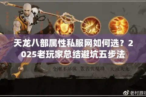 天龙八部属性私服网如何选？2025老玩家总结避坑五步法
