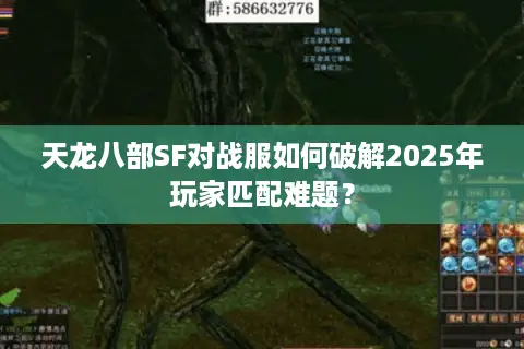 天龙八部SF对战服如何破解2025年玩家匹配难题？