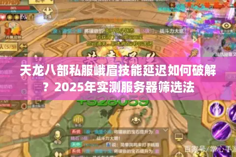 天龙八部私服峨眉技能延迟如何破解？2025年实测服务器筛选法