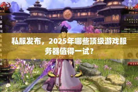 私服发布，2025年哪些顶级游戏服务器值得一试？