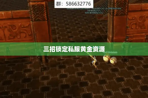 三招锁定私服黄金资源 三招锁定私服黄金资源