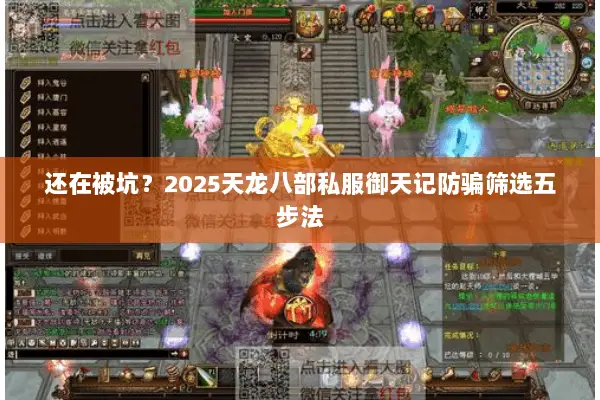 还在被坑？2025天龙八部私服御天记防骗筛选五步法