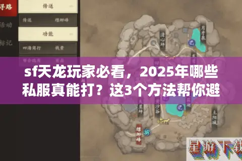 sf天龙玩家必看，2025年哪些私服真能打？这3个方法帮你避坑