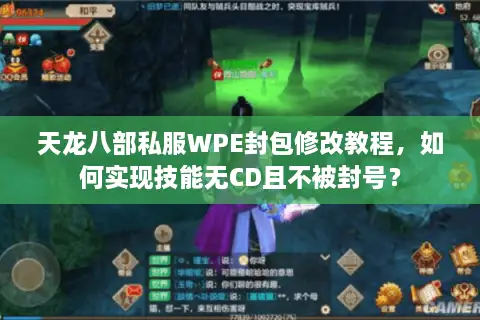 天龙八部私服WPE封包修改教程，如何实现技能无CD且不被封号？
