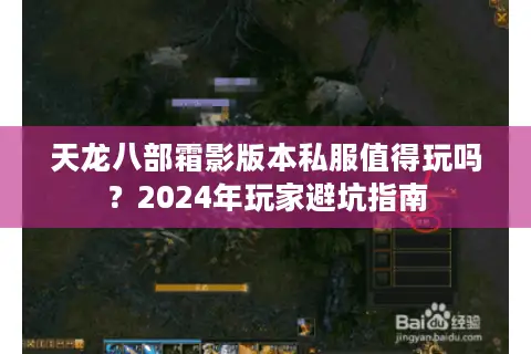 天龙八部霜影版本私服值得玩吗?2024年玩家避坑指南 天龙八部霜影版本私服值得玩吗?2024年玩家避坑指南