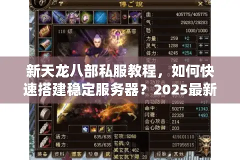 新天龙八部私服教程,如何快速搭建稳定服务器?2025最新版) 新天龙八部私服教程,如何快速搭建稳定服务器?2025最新版)