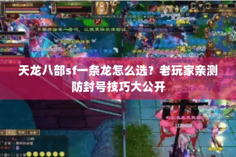 天龙八部sf一条龙怎么选？老玩家亲测防封号技巧大公开