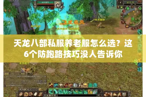 天龙八部私服养老服怎么选？这6个防跑路技巧没人告诉你