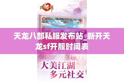 天龙八部私服发布站_新开天龙sf开服时间表