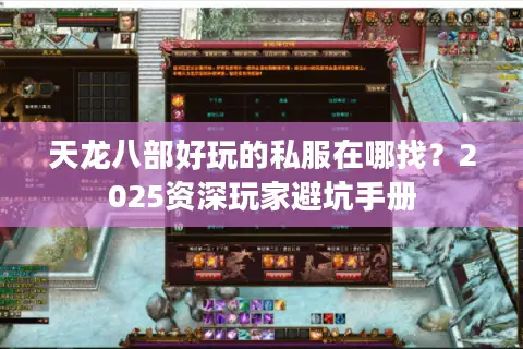 天龙八部好玩的私服在哪找？2025资深玩家避坑手册