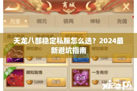 天龙八部稳定私服怎么选？2024最新避坑指南