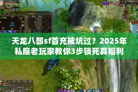 天龙八部sf首充被坑过?2025年私服老玩家教你3步锁死真福利 天龙八部sf首充被坑过?2025年私服老玩家教你3步锁死真福利