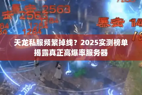 天龙私服频繁掉线?2025实测榜单揭露真正高爆率服务器 天龙私服频繁掉线?2025实测榜单揭露真正高爆率服务器