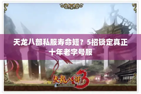 天龙八部私服寿命短？5招锁定真正十年老字号服