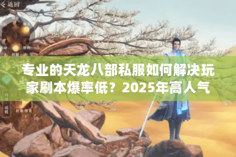 专业的天龙八部私服如何解决玩家刷本爆率低？2025年高人气服务器实测