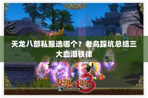 天龙八部私服选哪个?老鸟踩坑总结三大血泪铁律 天龙八部私服选哪个?老鸟踩坑总结三大血泪铁律
