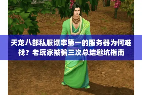 天龙八部私服爆率第一的服务器为何难找？老玩家被骗三次总结避坑指南