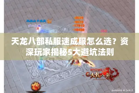 天龙八部私服速成服怎么选？资深玩家揭秘5大避坑法则