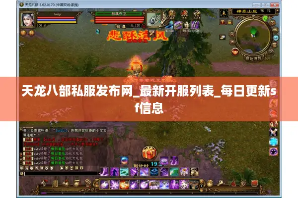天龙八部私服发布网_最新开服列表_每日更新sf信息